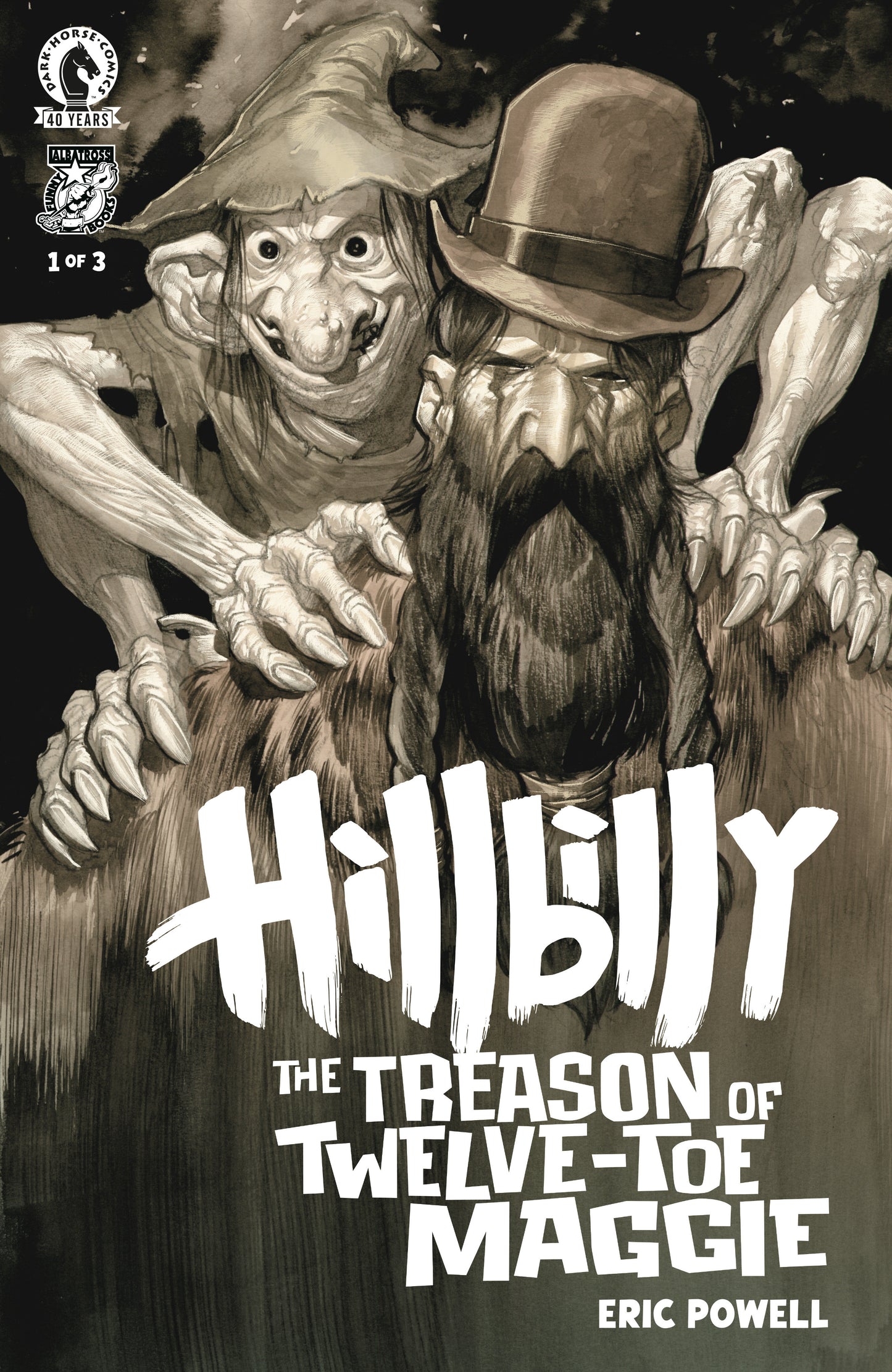 Hillbilly: The Treason of Twelve-Toe Maggie #1 (CVR A) (Eric Powell) ISBN: 76156801637600111 - FOC DATE: 8/23/26  - Release Date: 9/30/26