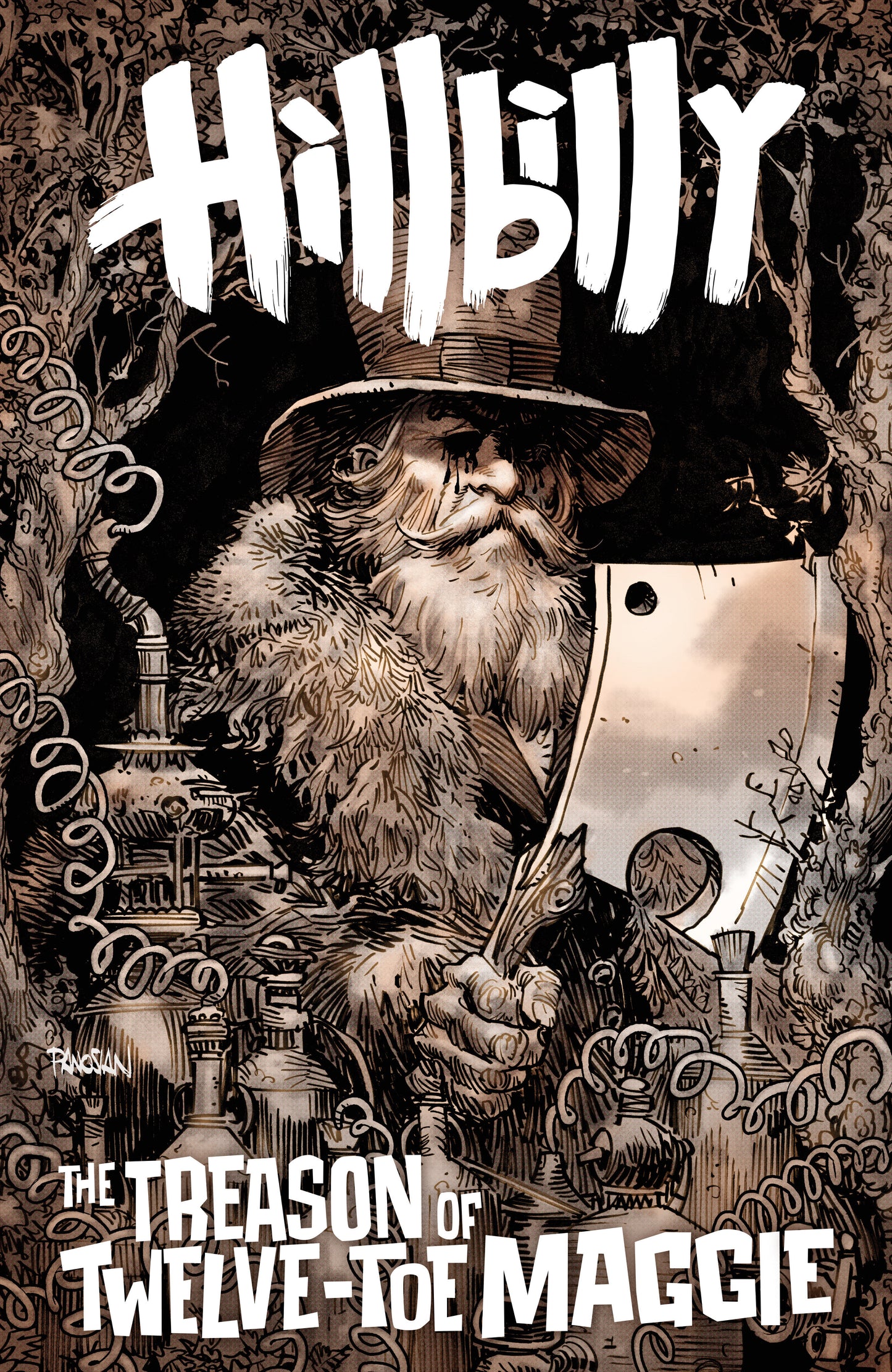 Hillbilly: The Treason of Twelve-Toe Maggie #2 (CVR B) (Dan Panosian) ISBN: 76156801637600221 - FOC DATE: 10/4/26  - Release Date: 11/11/26