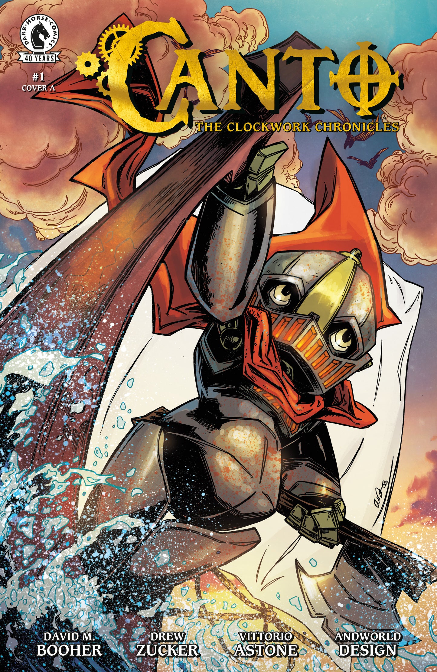 Canto: The Clockwork Chronicles #1 (CVR A) (Drew Zucker) ISBN: 76156801660400111 - FOC DATE: 10/11/26  - Release Date: 11/18/26