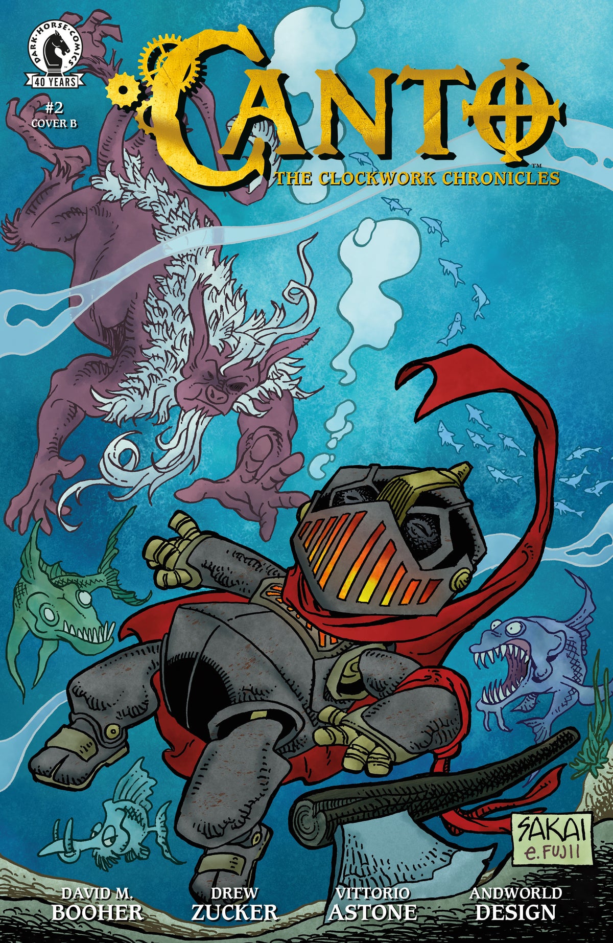 Canto: The Clockwork Chronicles #2 (CVR B) (Stan Sakai) ISBN: 76156801660400221 - FOC DATE: 11/22/26  - Release Date: 1/6/27