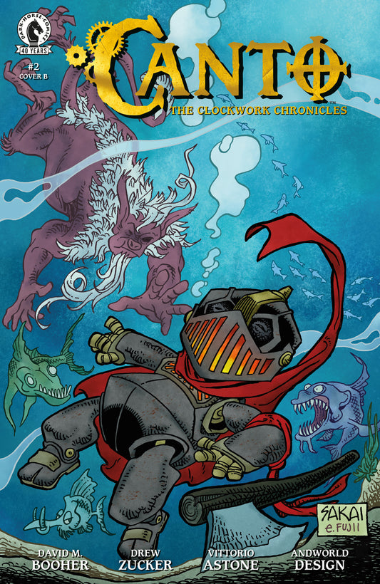 Canto: The Clockwork Chronicles #2 (CVR B) (Stan Sakai) ISBN: 76156801660400221 - FOC DATE: 11/22/26  - Release Date: 1/6/27