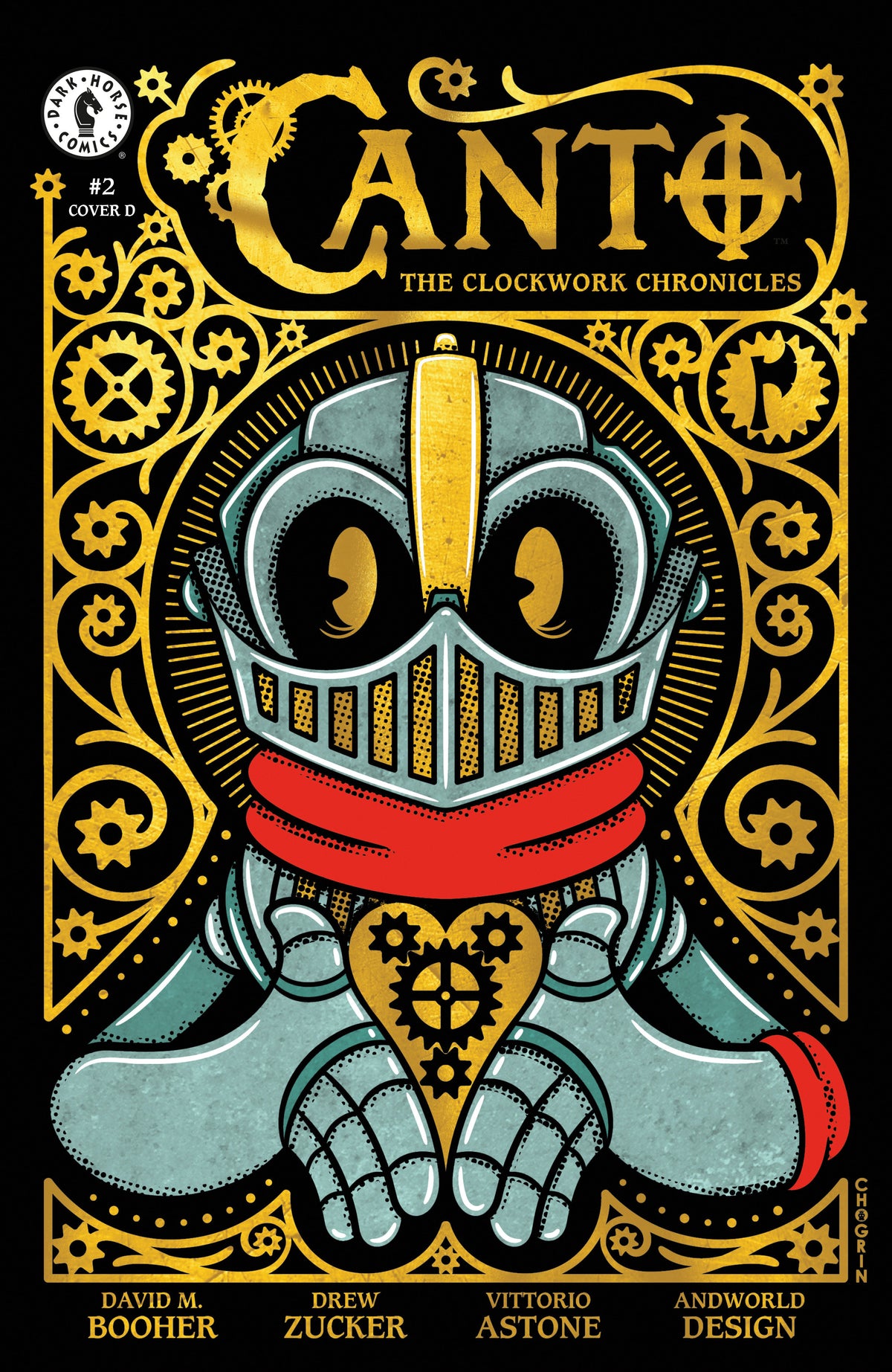 Canto: The Clockwork Chronicles #2 (CVR D) (CHOGRIN) ISBN: 76156801660400241 - FOC DATE: 11/22/26  - Release Date: 1/6/27