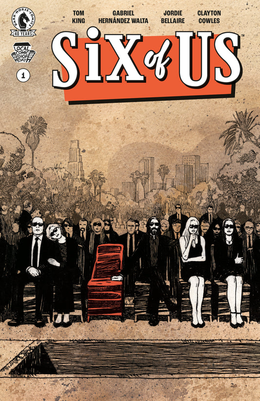 Six of Us #1 (CVR G) (Gabriel Hernández Walta) (Local Comic Shop Day) ISBN: 76156801678900111 - FOC DATE: 8/2/26  - Release Date: 9/23/26