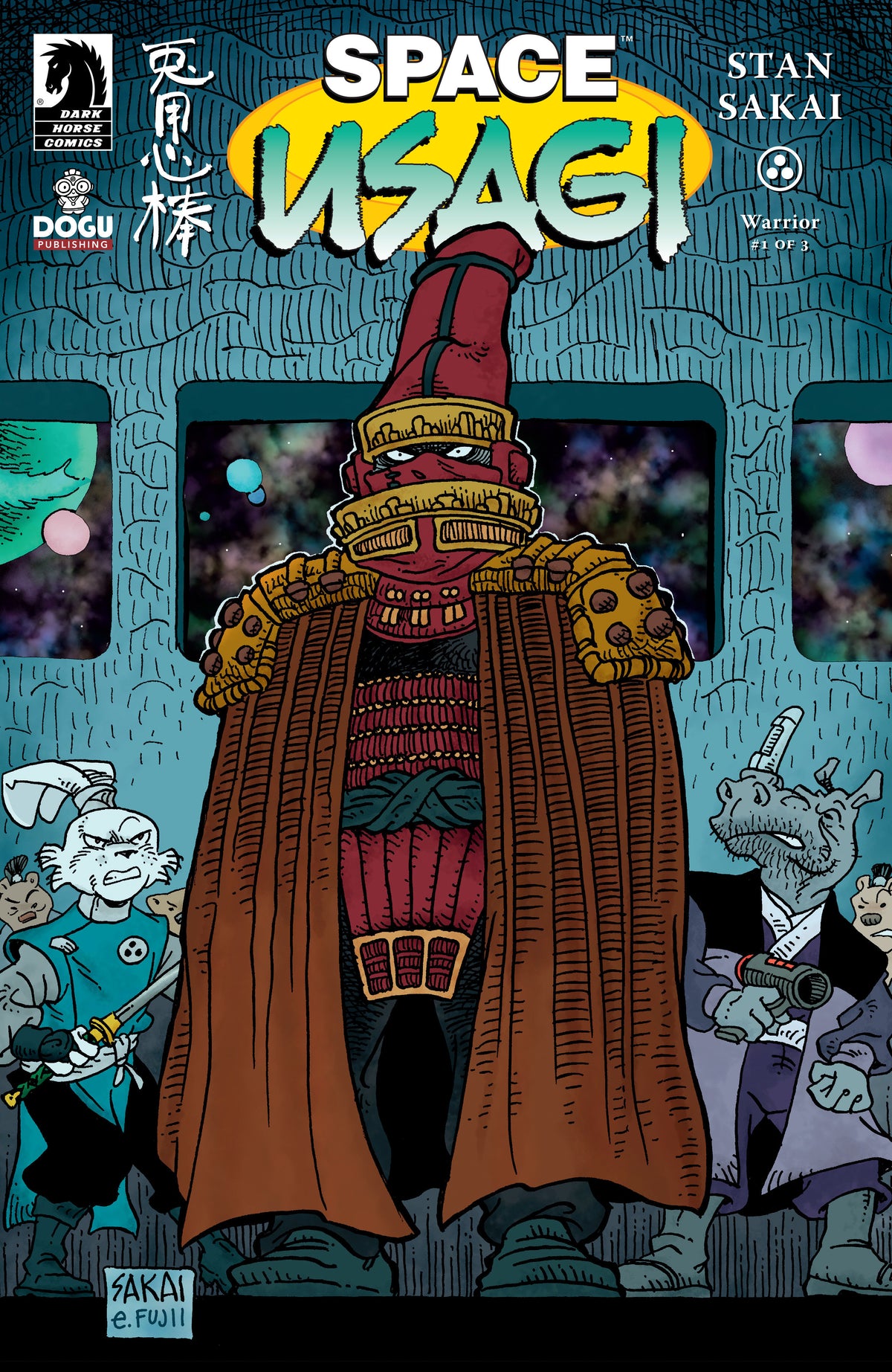 Space Usagi: Warrior #1 (CVR B) (Stan Sakai) ISBN: 76156801680200121 - FOC DATE: 11/29/26  - Release Date: 1/6/27
