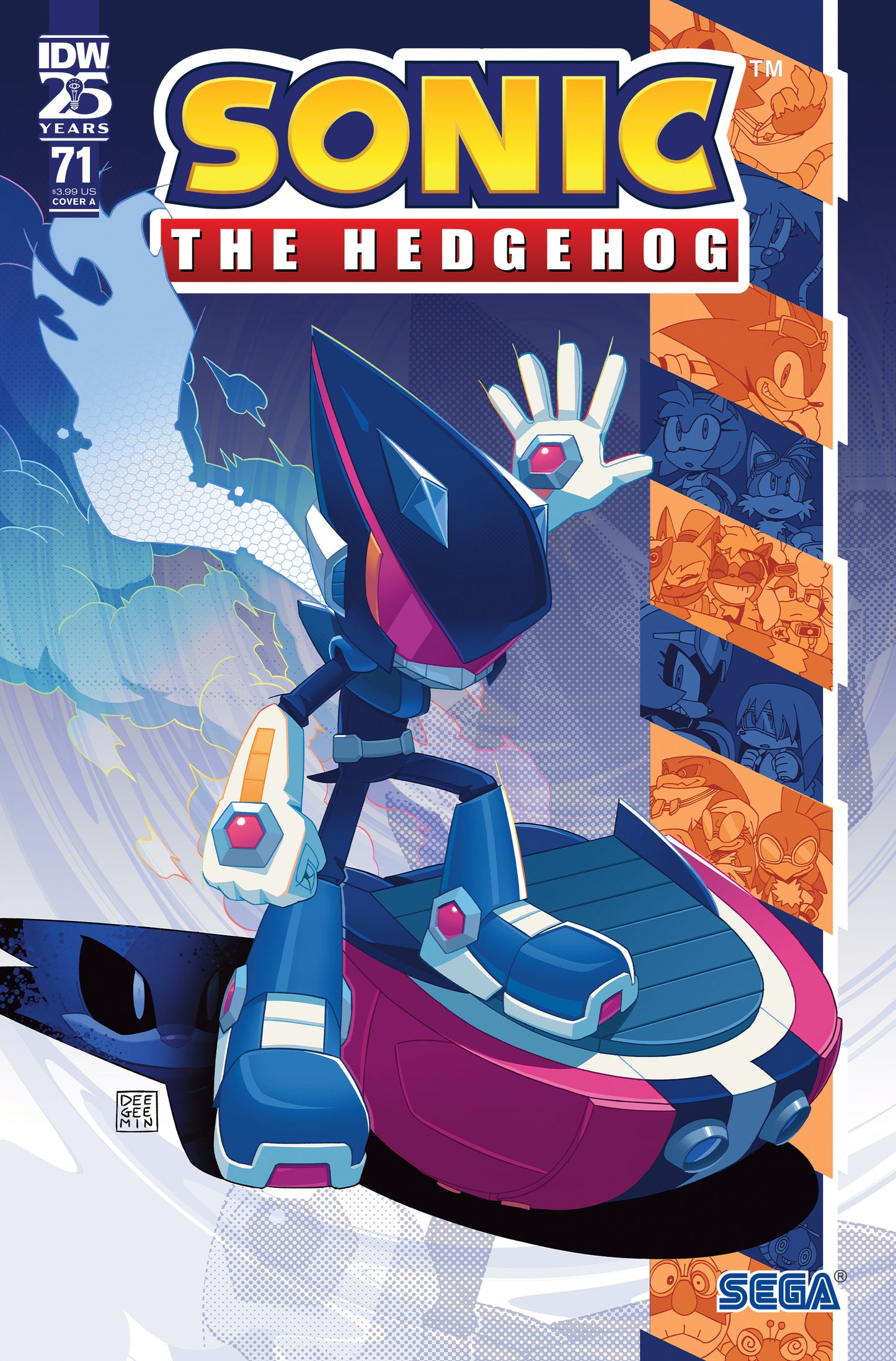 Sonic the Hedgehog #71 Cover A (Kim) - Release Date:  7/17/24