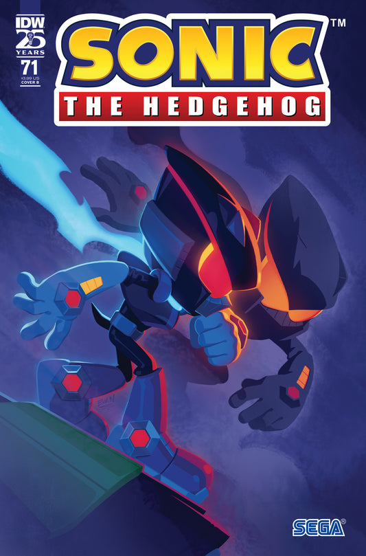 Sonic the Hedgehog #71 Variant B (Stanley) - Release Date:  7/17/24