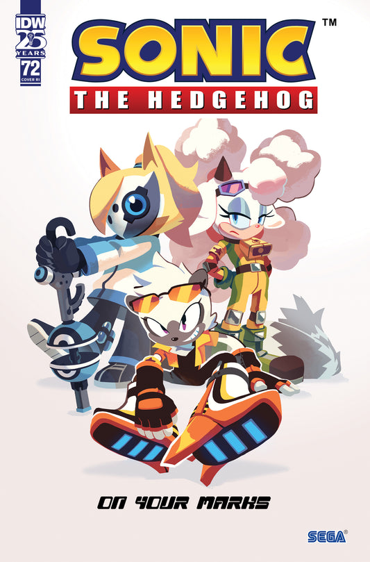 1:10 Sonic the Hedgehog #72 Variant RI (10) (Fourdraine),  - Release Date: 8/28/24