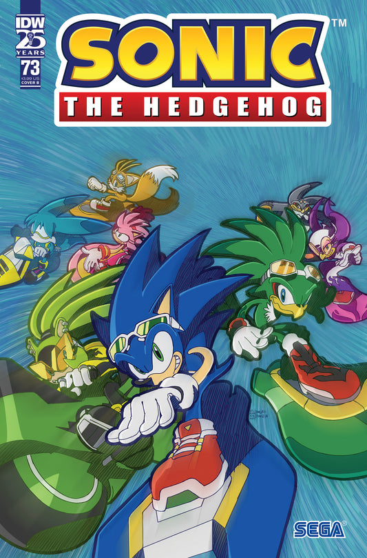 Sonic the Hedgehog #73 Variant B (Fonseca)  - Release Date:  9/18/24