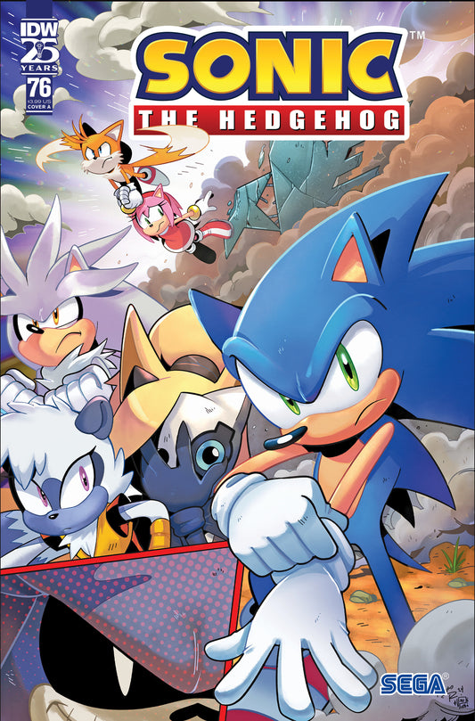 Sonic the Hedgehog #76 Cover A (Rothlisberger)  - Release Date:  2/5/25