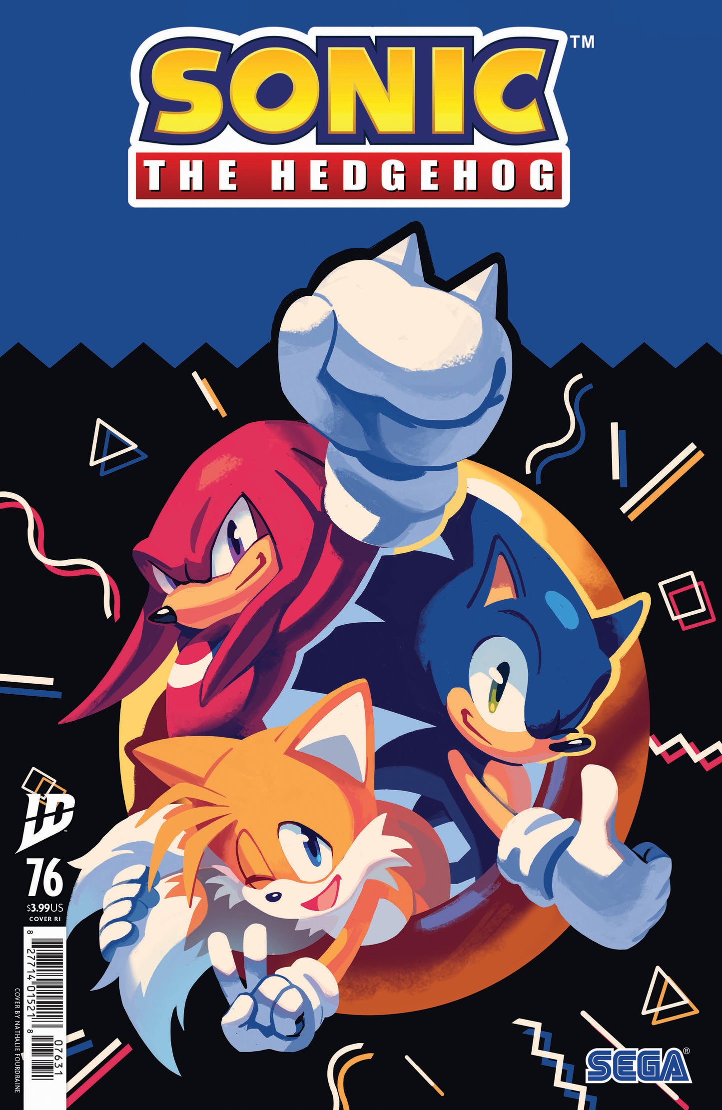 1:10 Sonic the Hedgehog #76 Variant RI (10) (Fourdraine)  - Release Date:  2/5/25