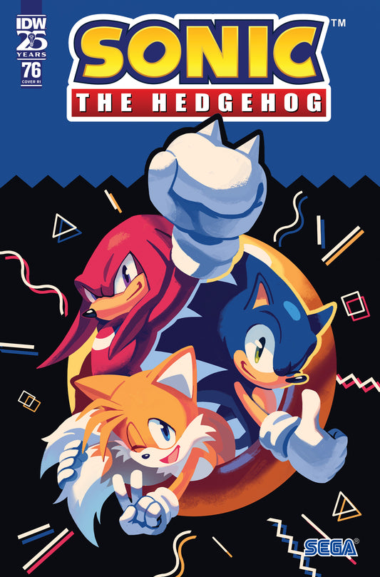 1:10 Sonic the Hedgehog #76 Variant RI (10) (Fourdraine)  - Release Date:  2/5/25