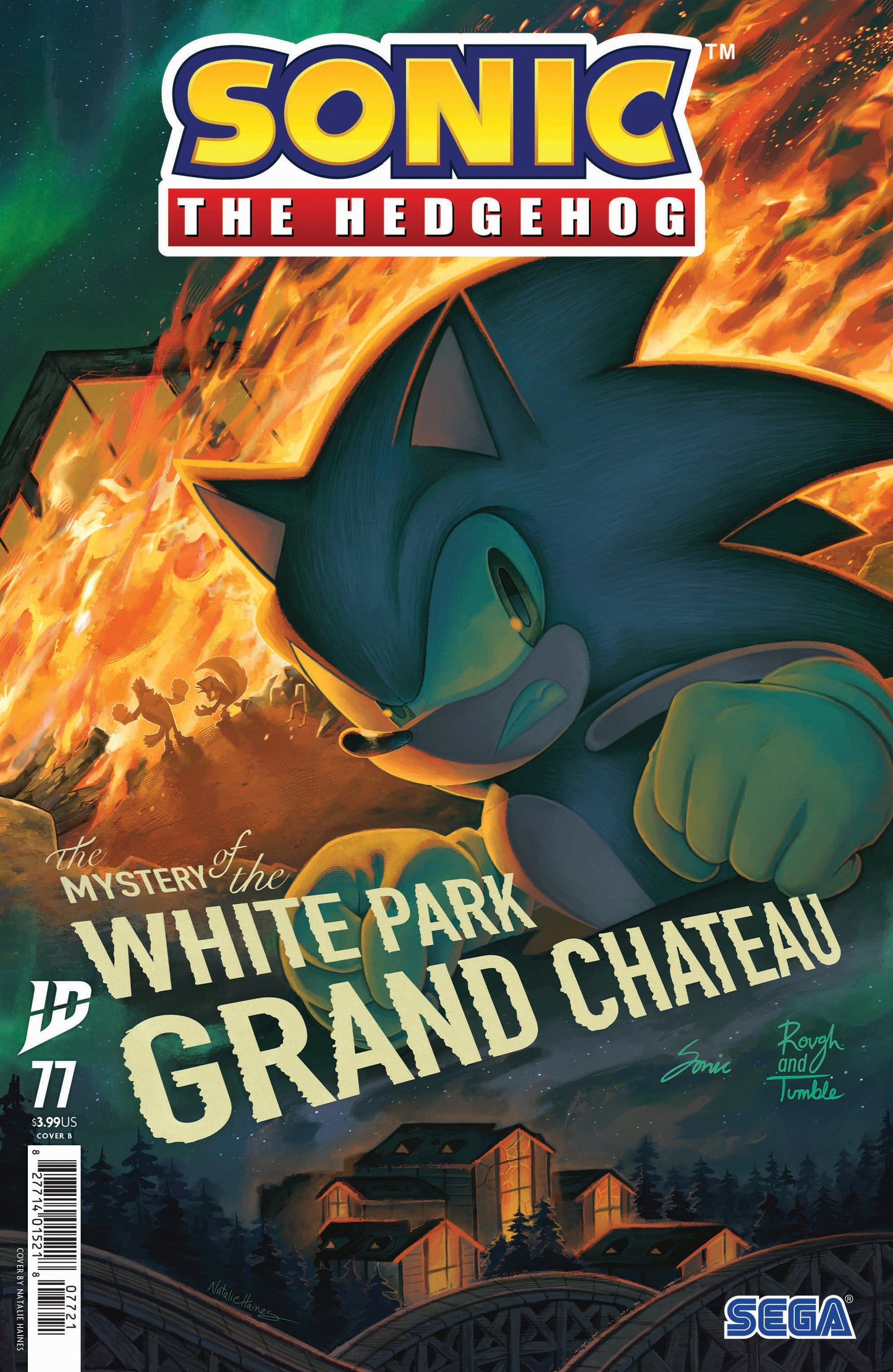 Sonic the Hedgehog #77 Variant B (Haines)  - Release Date:  3/19/25