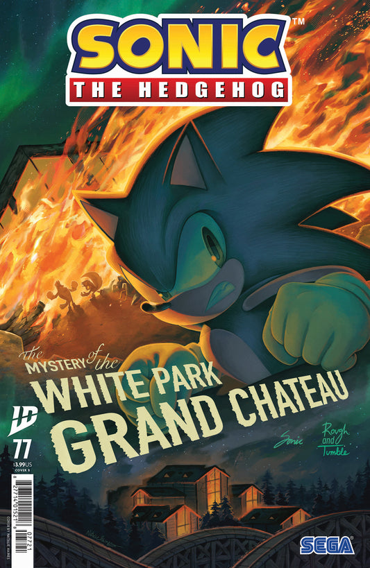 Sonic the Hedgehog #77 Variant B (Haines)  - Release Date:  3/19/25