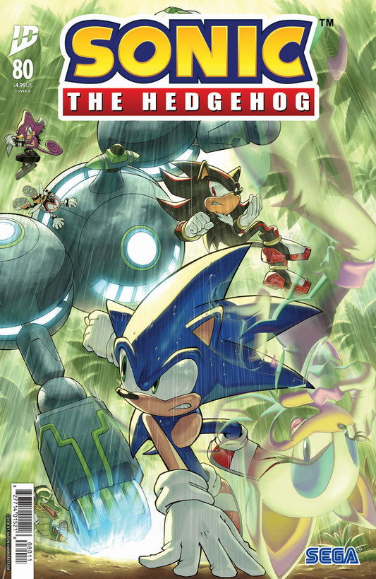 Sonic the Hedgehog #80 Cover A (Hammerstrom) - ISBN: 82771401521808011 - Release Date:  7/30/25