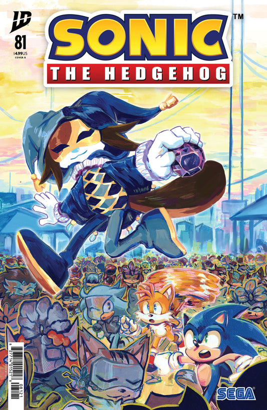 Sonic the Hedgehog #81 Variant B (Dutreix) - ISBN: 82771401521808121 - Release Date:  9/3/25