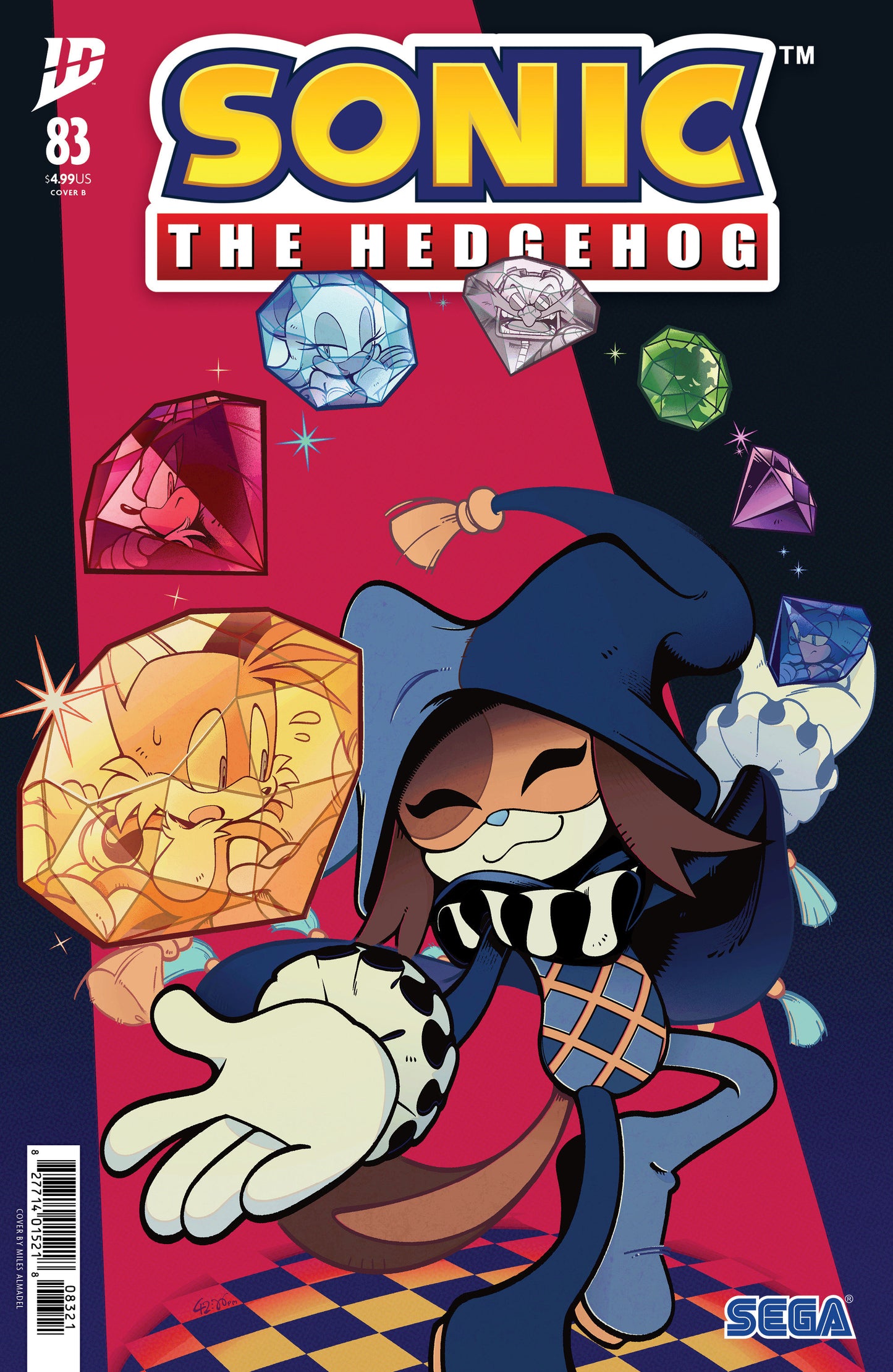 Sonic the Hedgehog #83 Variant B (Almadel) ISBN: 82771401521808321 - Release Date: 12/3/25