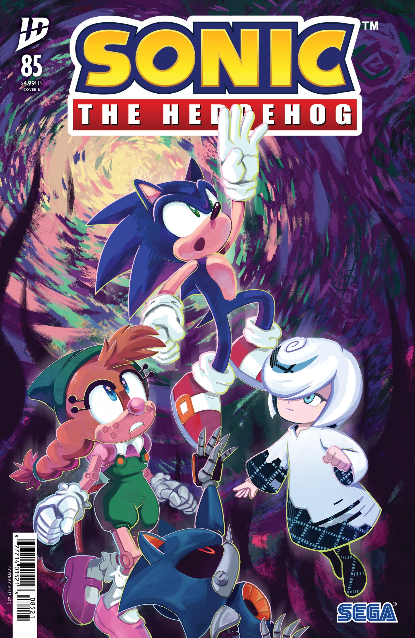 Sonic the Hedgehog #85 Variant B (Dutreix) ISBN: 82771401521808521 - Release Date: 3/4/26