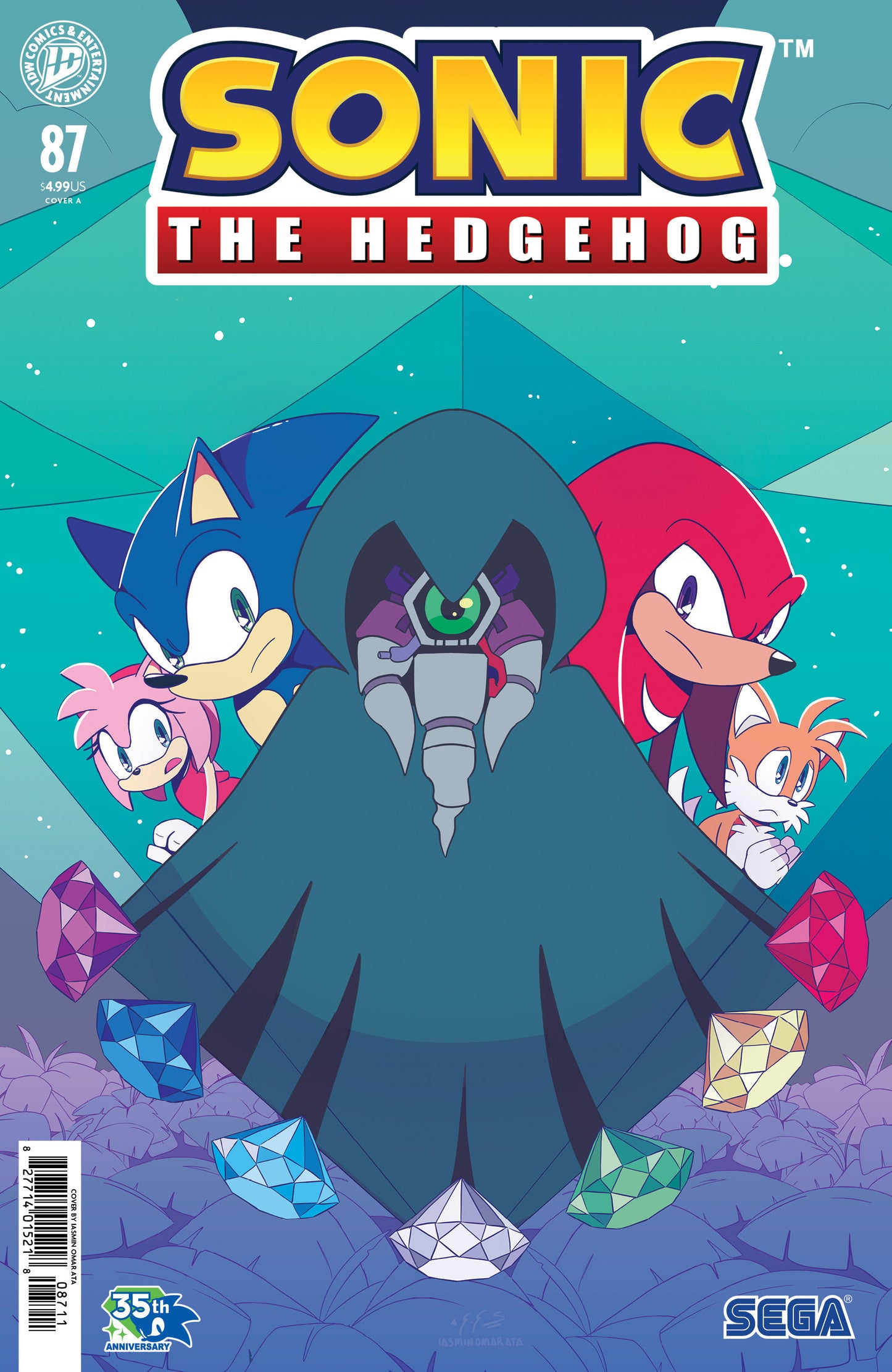 Sonic the Hedgehog #87 Cover A (Ata) ISBN: 82771401521808711 - FOC DATE: 5/3/26  - Release Date: 6/10/26