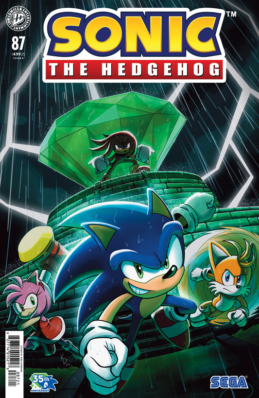 Sonic the Hedgehog #87 Variant B (Dobbins) ISBN: 82771401521808721 - FOC DATE: 5/3/26  - Release Date: 6/10/26