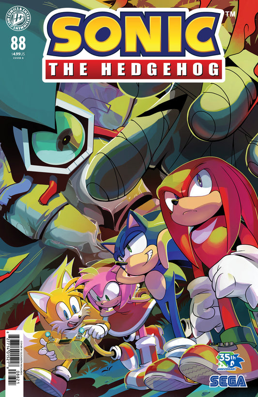 Sonic the Hedgehog #88 Variant B (Richards) ISBN: 82771401521808821 - FOC DATE: 6/14/26  - Release Date: 7/22/26