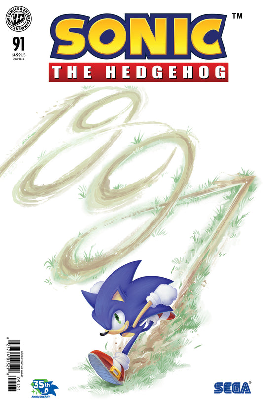 Sonic the Hedgehog #91 Variant B (Haines) ISBN: 82771401521809121 - FOC DATE: 9/20/26  - Release Date: 10/28/26