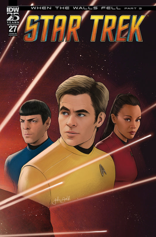 1:10 Star Trek #27 Variant RI (10) (Bartok)  - Release Date:  12/18/24