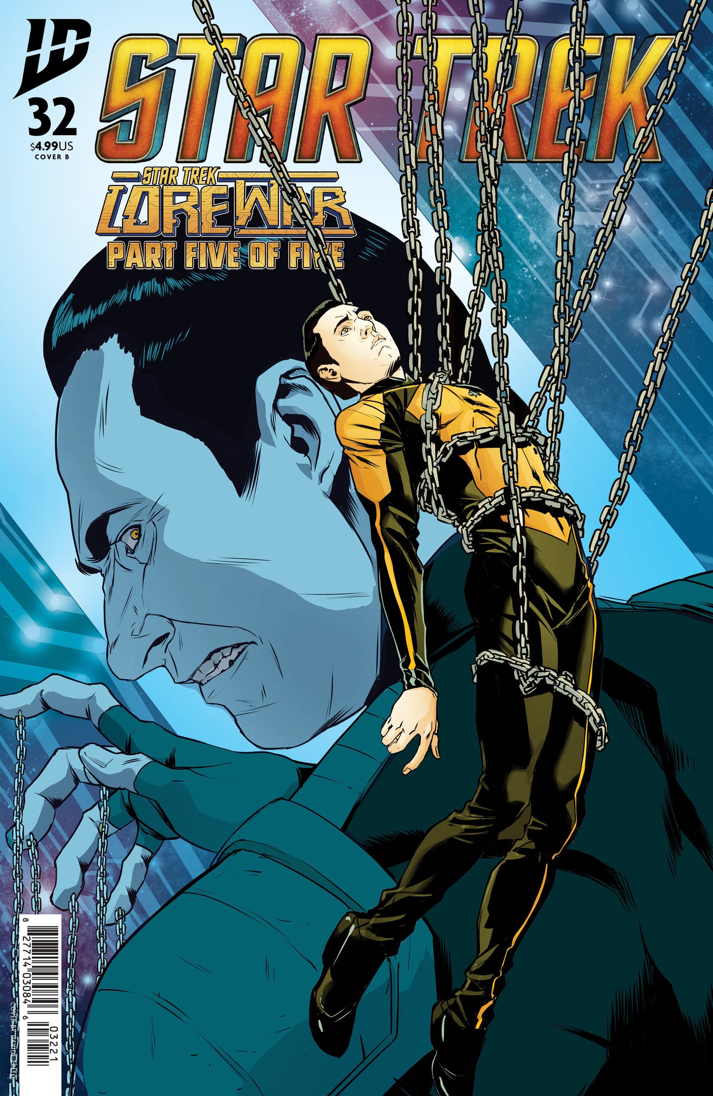 Star Trek #32 Variant B (Tinto)  - Release Date:  06/04/2025