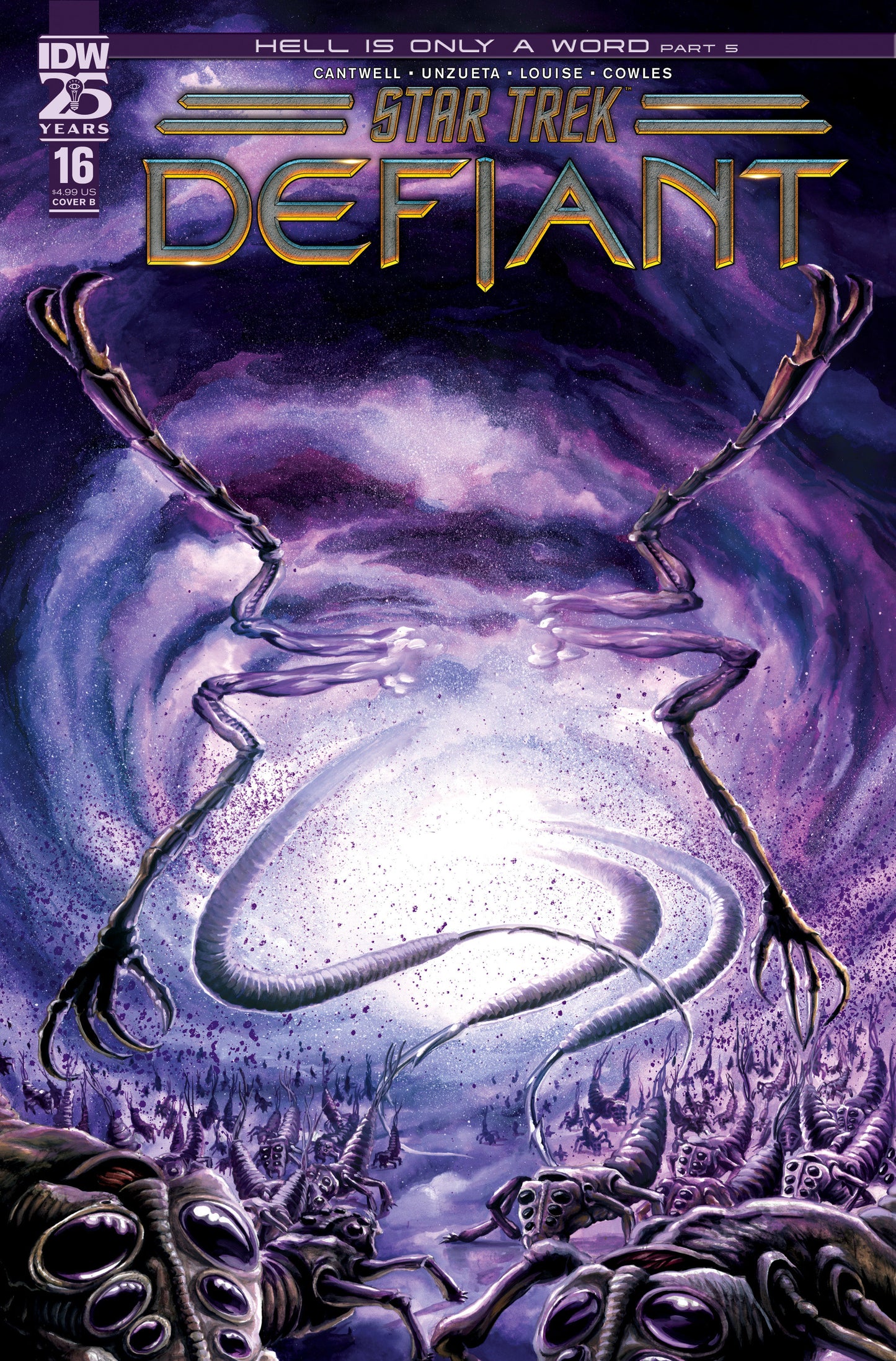 Star Trek: Defiant #16 Variant B (Woodward) - Release Date:  6/26/24