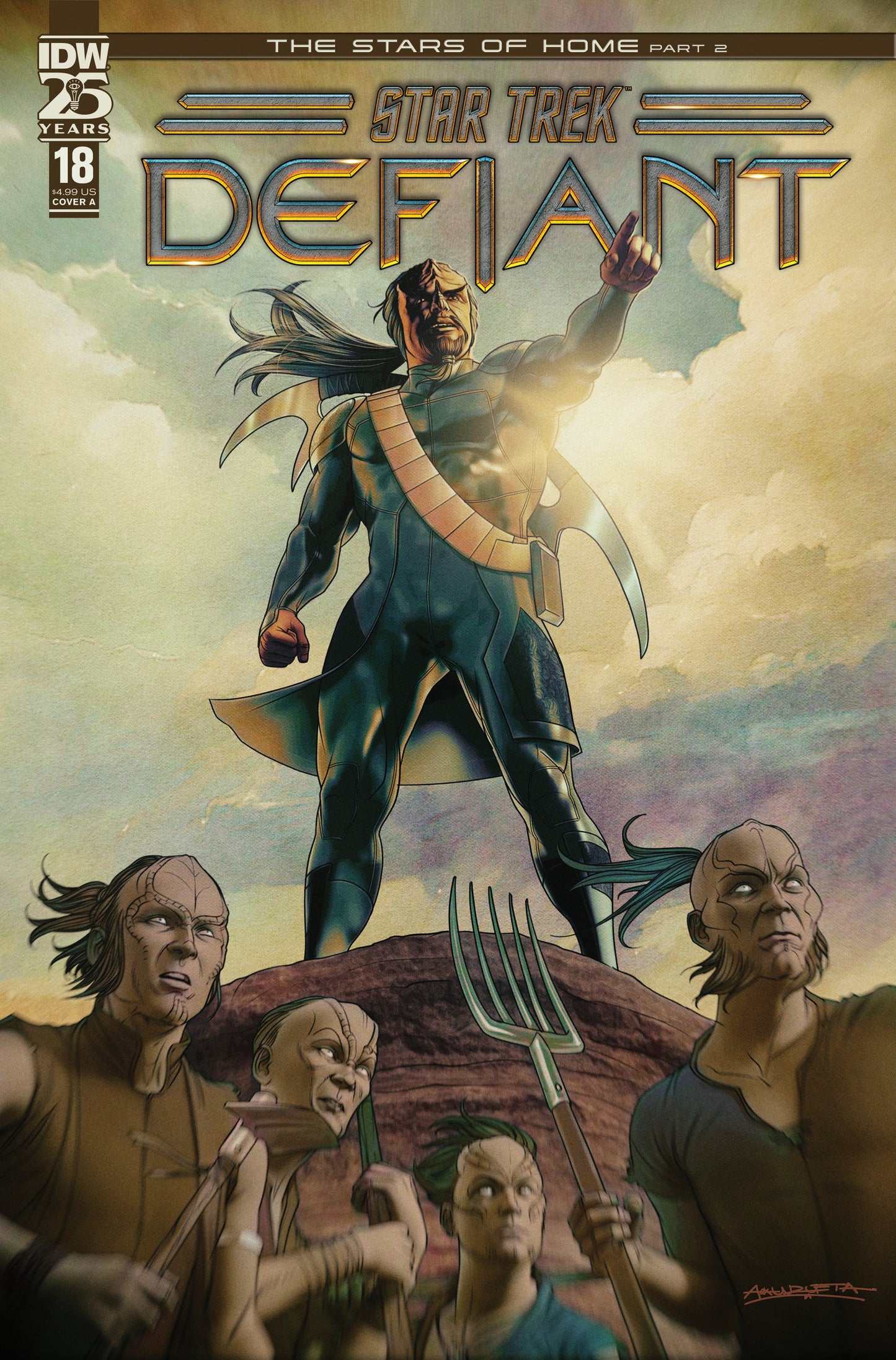Star Trek: Defiant #18 Cover A (Unzueta)  - Release Date: 8/28/24