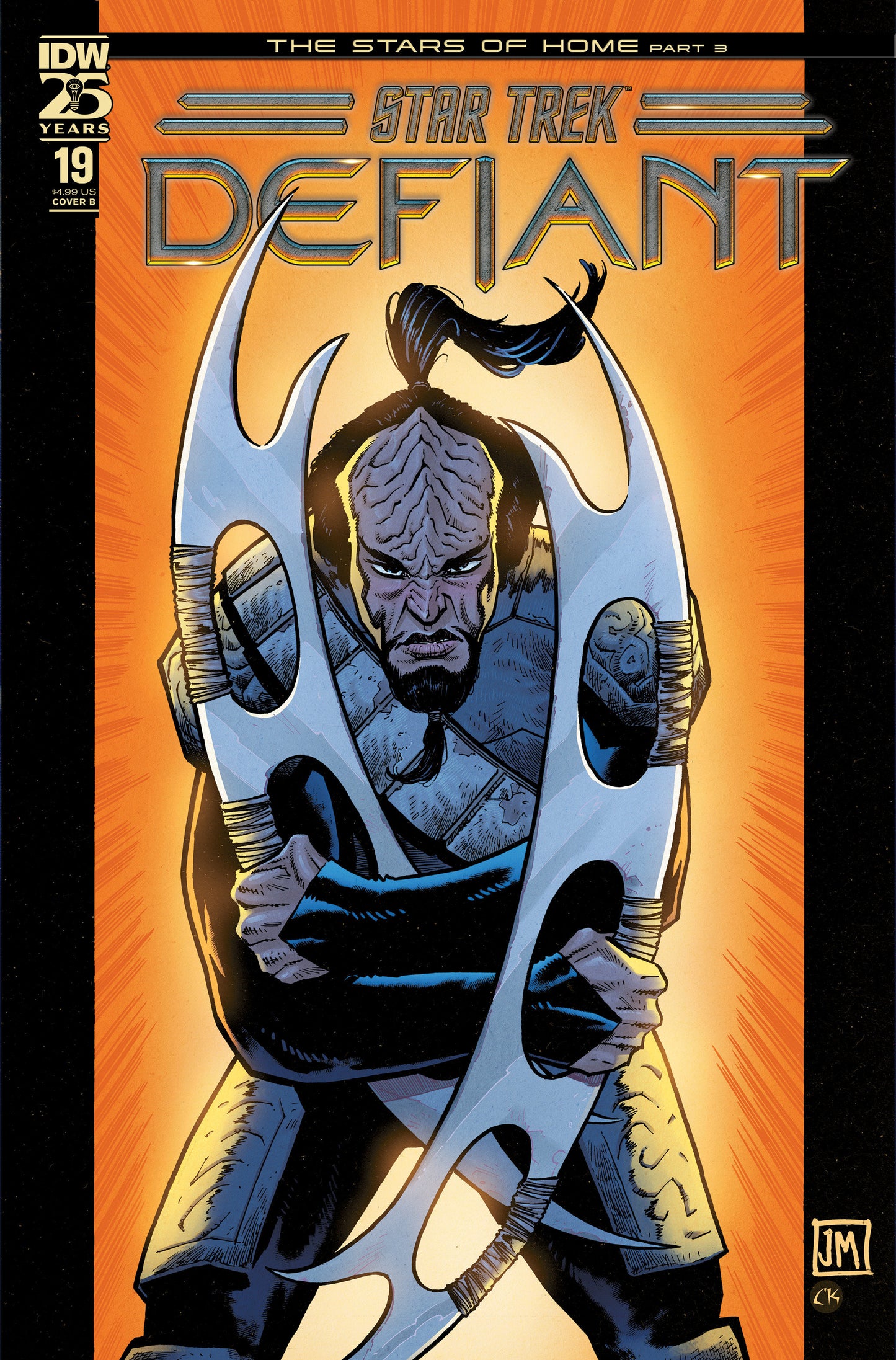 Star Trek: Defiant #19 Variant B (Mason)  - Release Date:  9/25/24