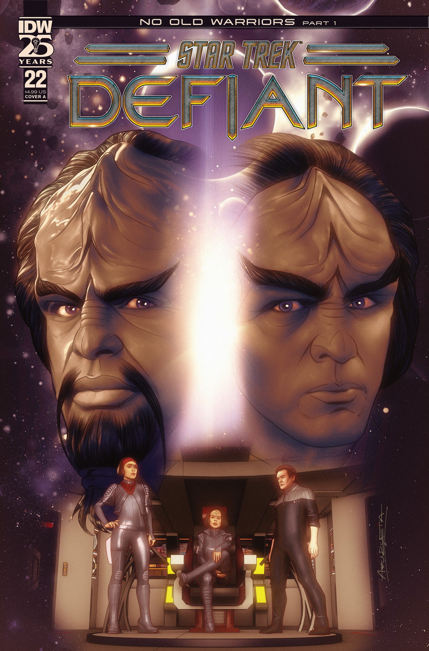 Star Trek: Defiant #22 Cover A (Unzueta)  - Release Date:  1/8/25