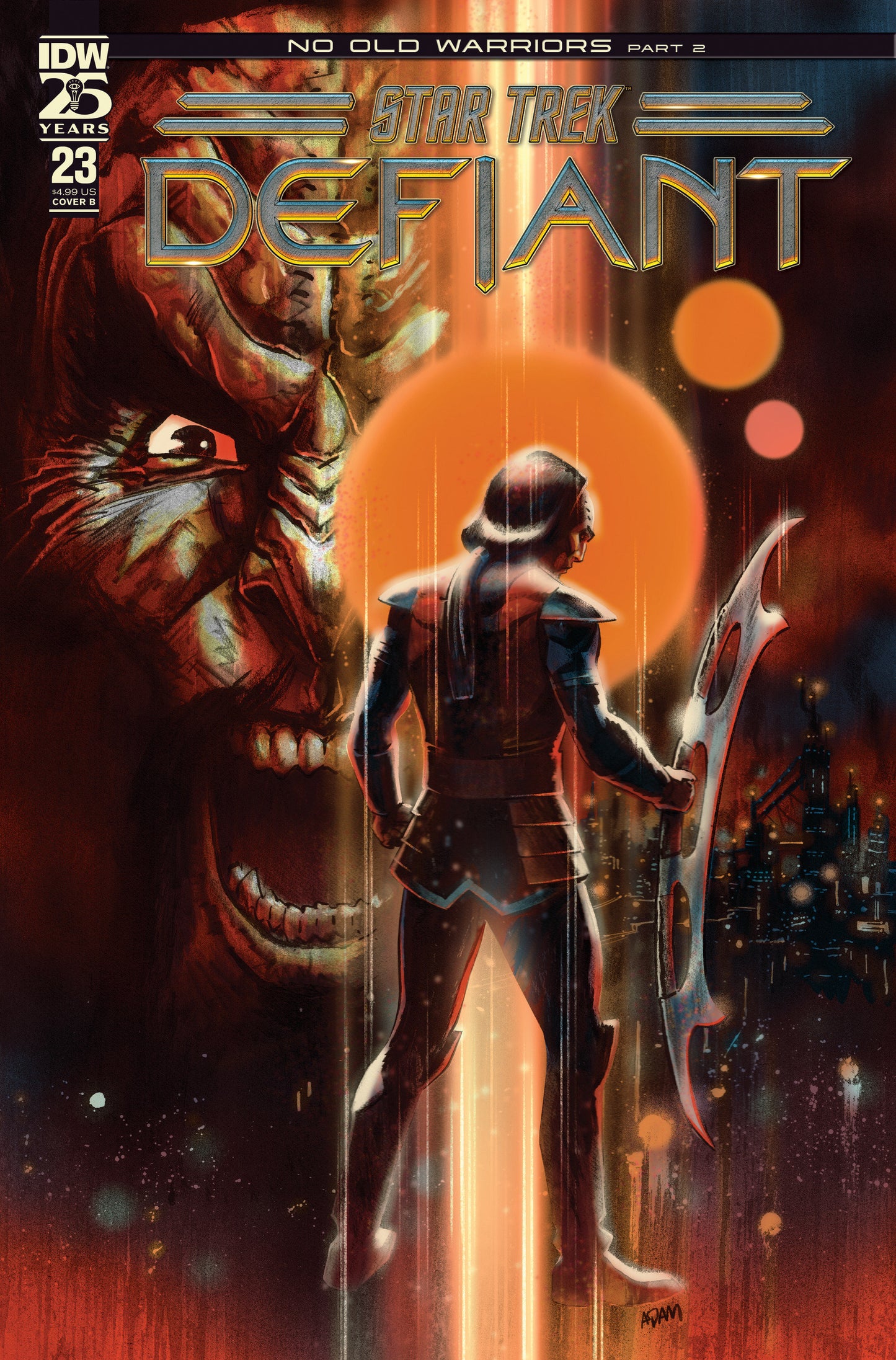 Star Trek: Defiant #23 Variant B (Gorham)  - Release Date:  1/29/25