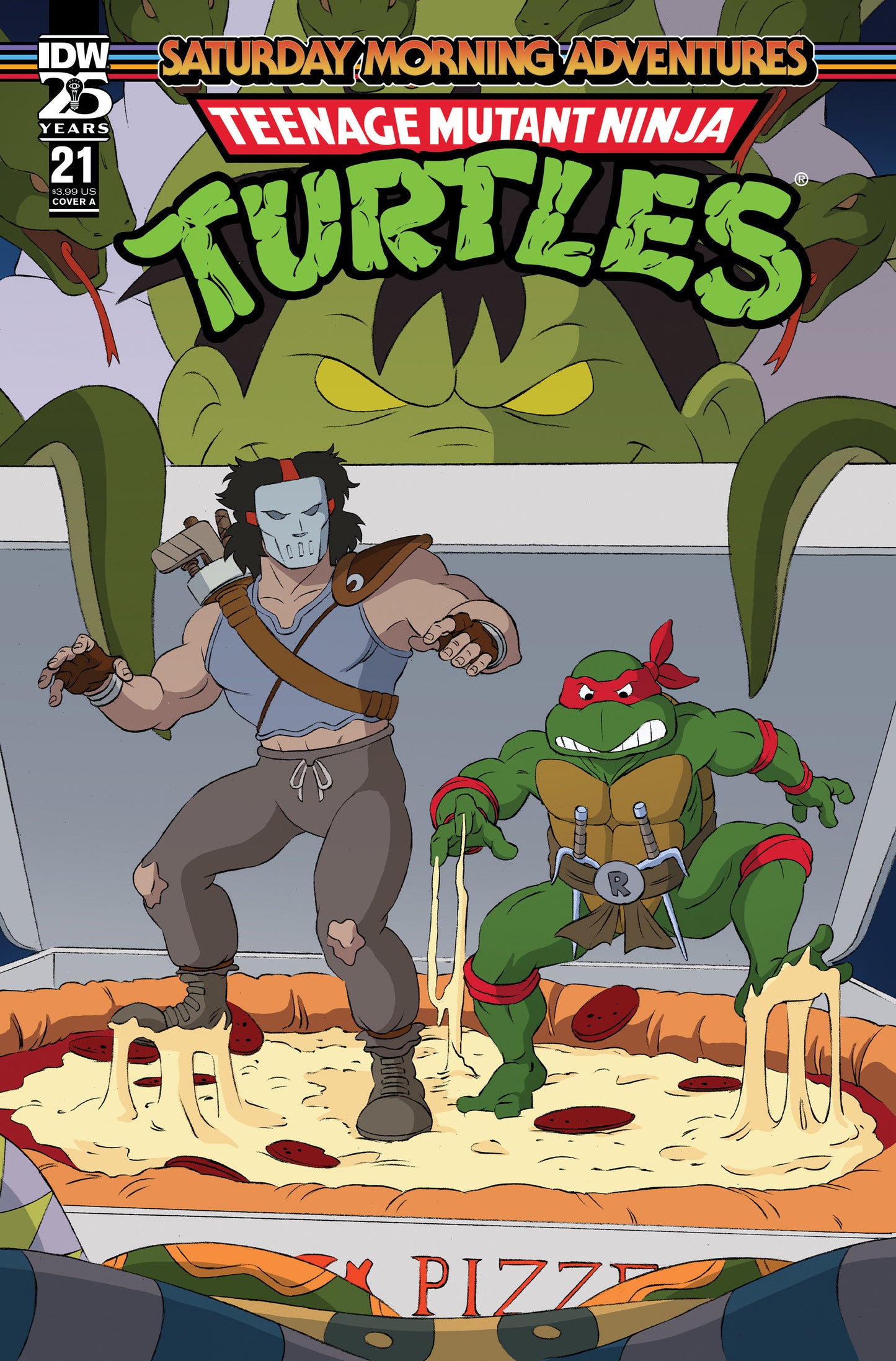 Teenage Mutant Ninja Turtles: Saturday Morning Adventures #21 Cover A (Schoening)  - Release Date:  2/5/25