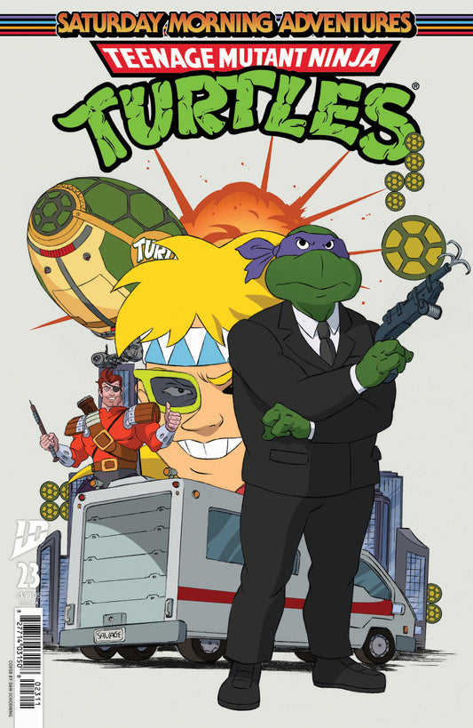 Teenage Mutant Ninja Turtles: Saturday Morning Adventures #23 Cover A (Schoening)  - Release Date:  3/26/25