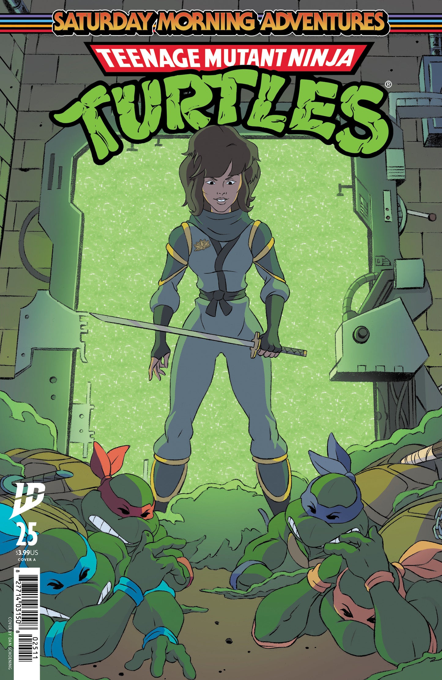 Teenage Mutant Ninja Turtles: Saturday Morning Adventures #25 Cover A (Schoening)  - Release Date:  05/28/2025
