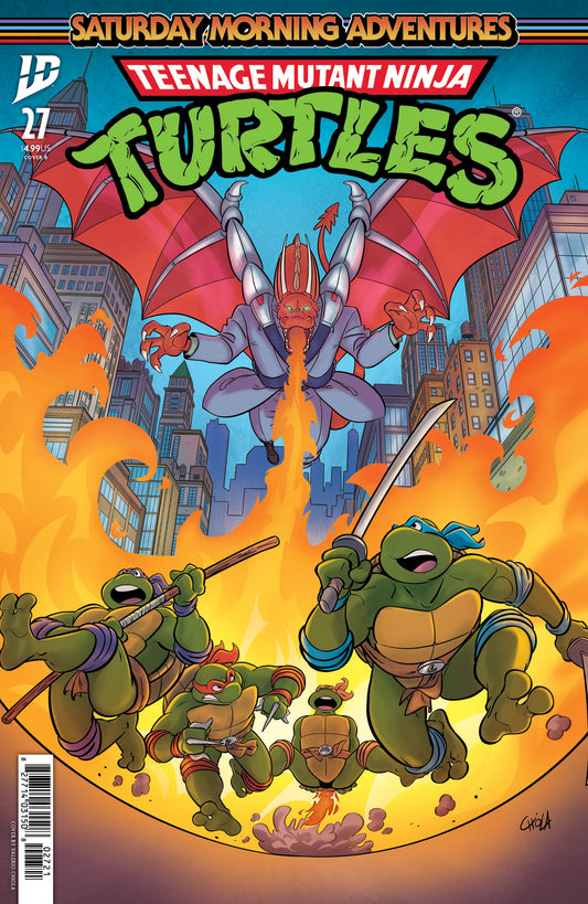 Teenage Mutant Ninja Turtles: Saturday Morning Adventures #27 Variant B (Chiola ) - ISBN: 82771403150802721 - Release Date:  7/23/25