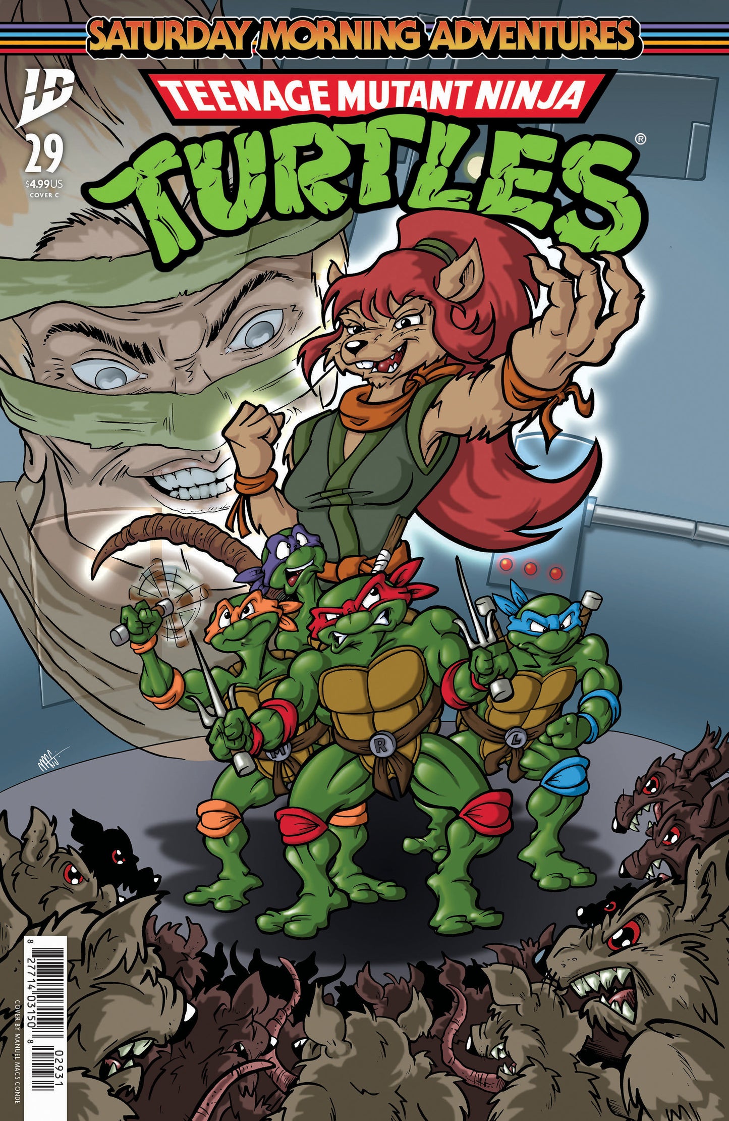 Teenage Mutant Ninja Turtles: Saturday Morning Adventures #29 Variant C (Conde) - 9/24/25 - Release Date:  9/24/25
