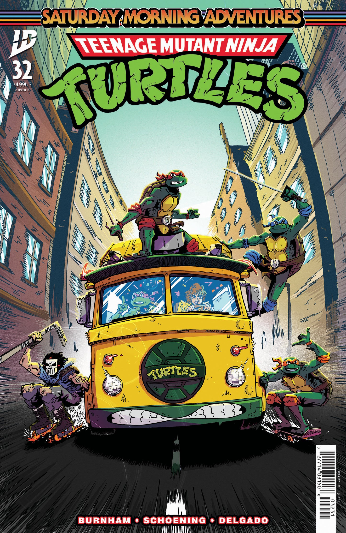 Teenage Mutant Ninja Turtles: Saturday Morning Adventures #32 Variant C (Joyce) ISBN: 82771403150803231 - Release Date: 12/24/25