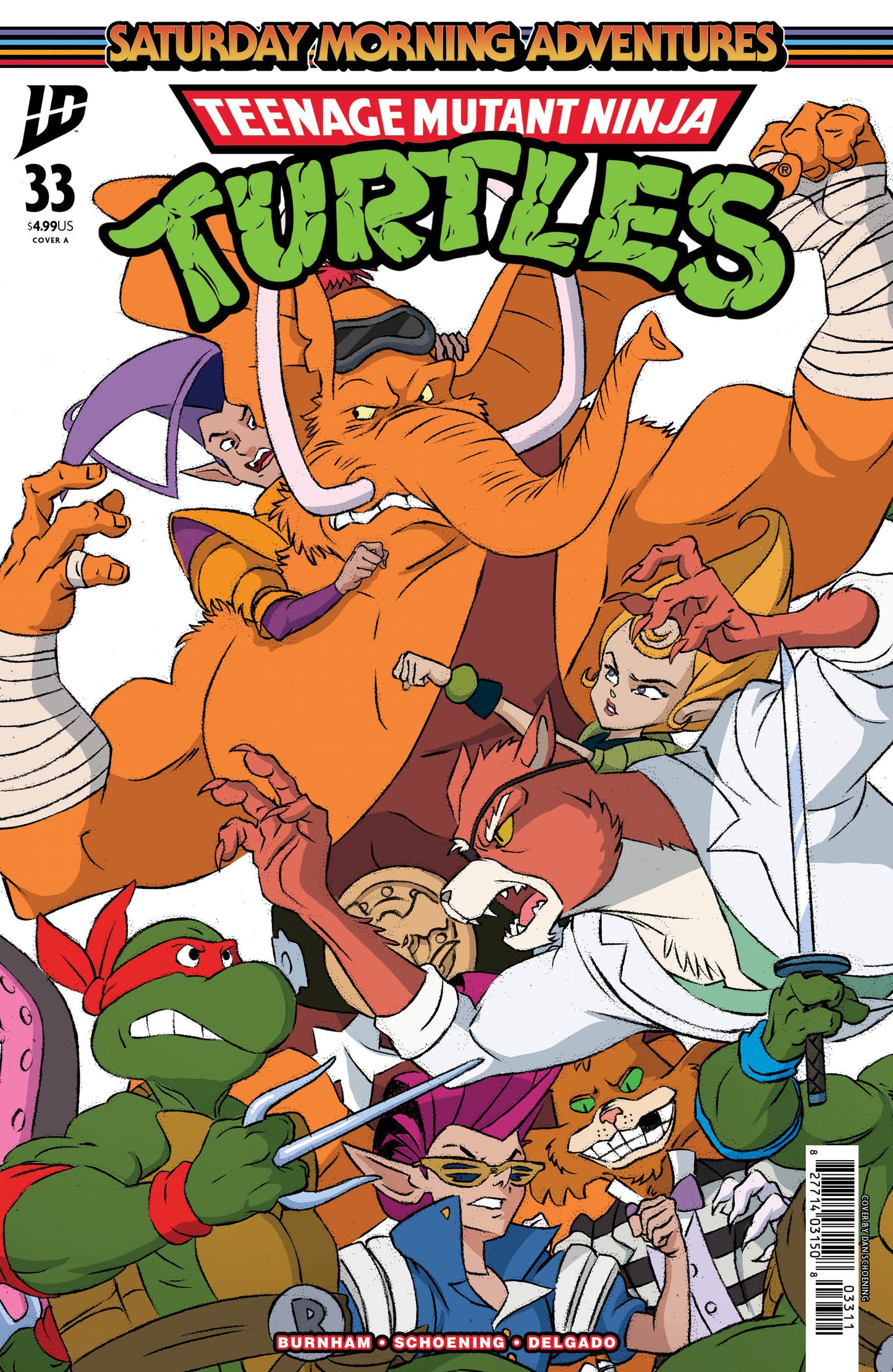 Teenage Mutant Ninja Turtles: Saturday Morning Adventures #33 Cover A (Schoening Connecting Cover Set) ISBN: 82771403150803311 - Release Date: 1/28/26