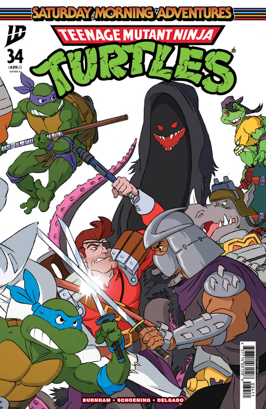 Teenage Mutant Ninja Turtles: Saturday Morning Adventures #34 Cover A (Schoening Connecting Cover Set) ISBN: 82771403150803411 - Release Date: 2/25/26