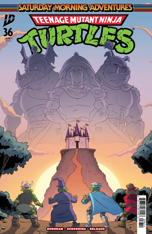 Teenage Mutant Ninja Turtles: Saturday Morning Adventures #36 Cover A (Schoening) ISBN: 82771403150803611 - FOC DATE: 3/15/26  - Release Date: 4/22/26
