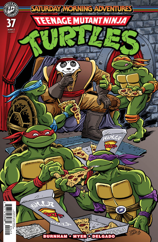 Teenage Mutant Ninja Turtles: Saturday Morning Adventures #37 Variant B (Dave Garcia) ISBN: 82771403150803721 - FOC DATE: 4/19/26  - Release Date: 5/27/26