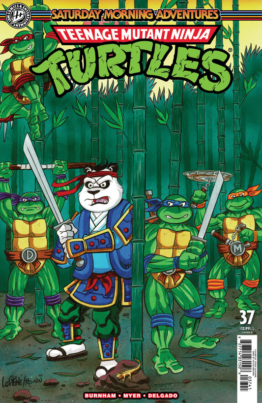 Teenage Mutant Ninja Turtles: Saturday Morning Adventures #37 Variant D Foil (Lavigne) ISBN: 82771403150803741 - FOC DATE: 4/19/26  - Release Date: 5/27/26