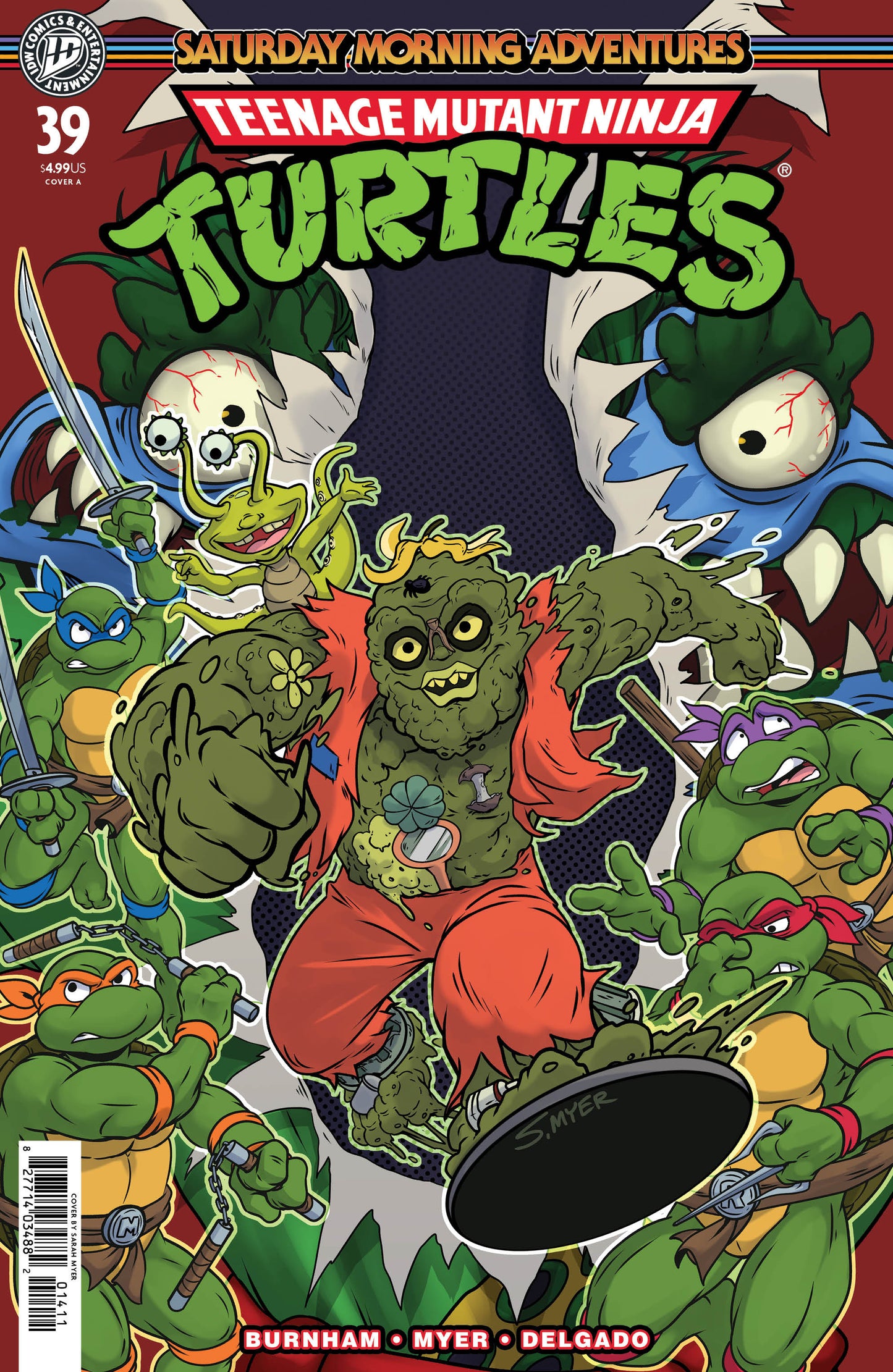 Teenage Mutant Ninja Turtles: Saturday Morning Adventures #39 Cover A (Myer) ISBN: 82771403150803911 - FOC DATE: 6/21/26  - Release Date: 7/29/26