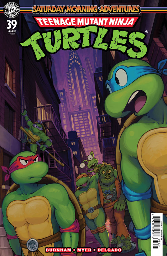 Teenage Mutant Ninja Turtles: Saturday Morning Adventures #39 Variant C (GoWOAH) ISBN: 82771403150803931 - FOC DATE: 6/21/26  - Release Date: 7/29/26