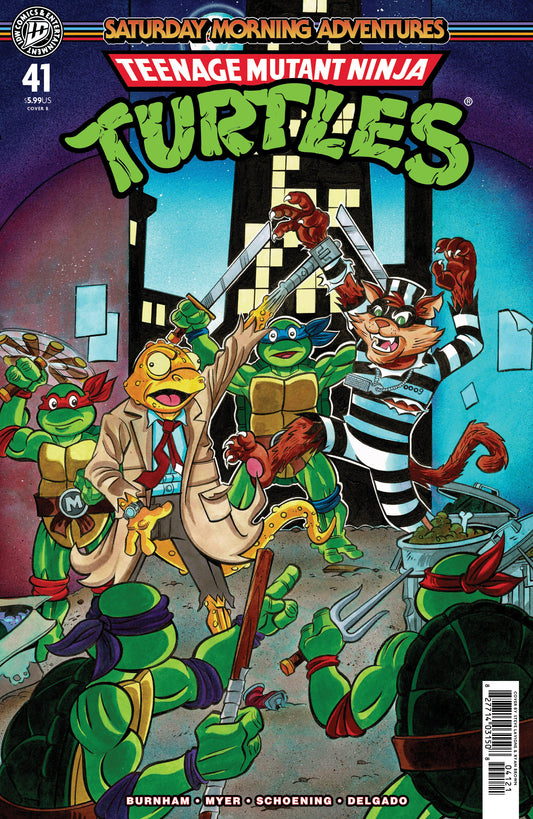 Teenage Mutant Ninja Turtles: Saturday Morning Adventures #41 Variant B (Lavigne) ISBN: 82771403150804121 - FOC DATE: 8/16/26  - Release Date: 9/23/26