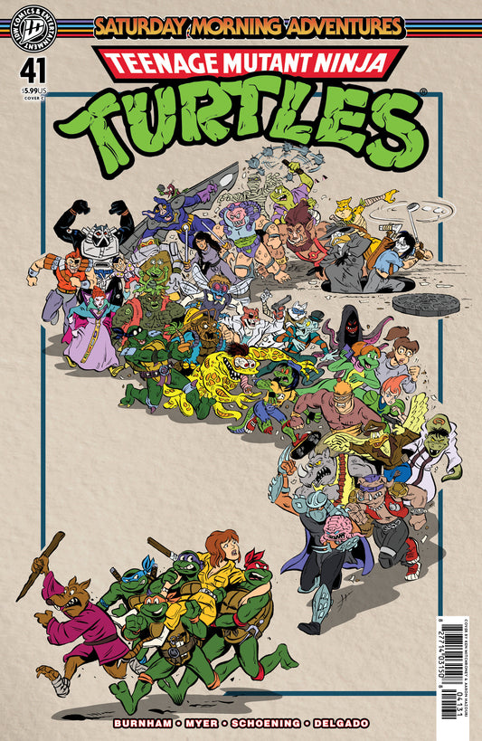 Teenage Mutant Ninja Turtles: Saturday Morning Adventures #41 Variant C (Mitchroney) ISBN: 82771403150804131 - FOC DATE: 8/16/26  - Release Date: 9/23/26