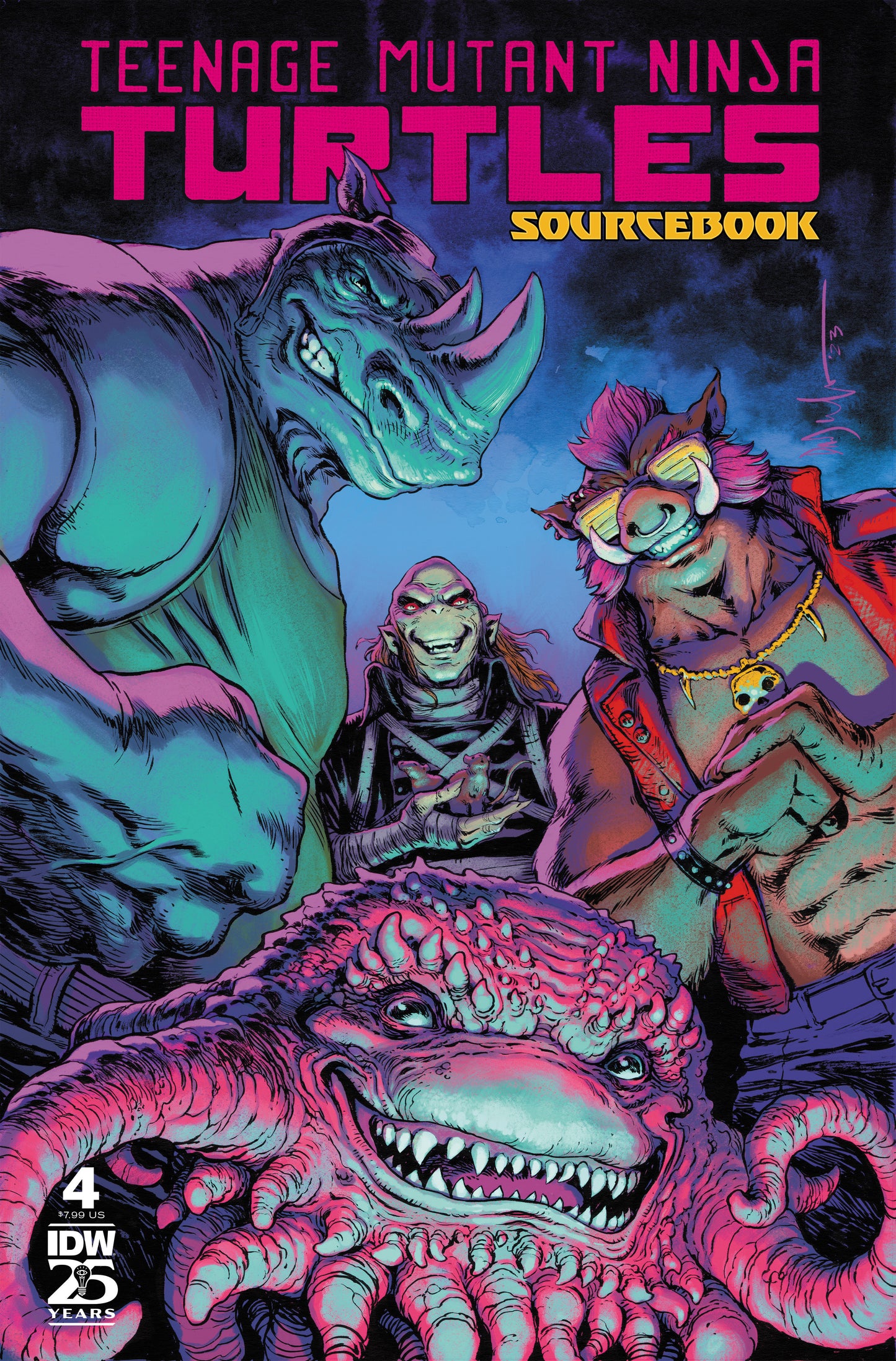 Teenage Mutant Ninja Turtles: Sourcebook #4 Cover A (Wachter) - Release Date:  7/3/24