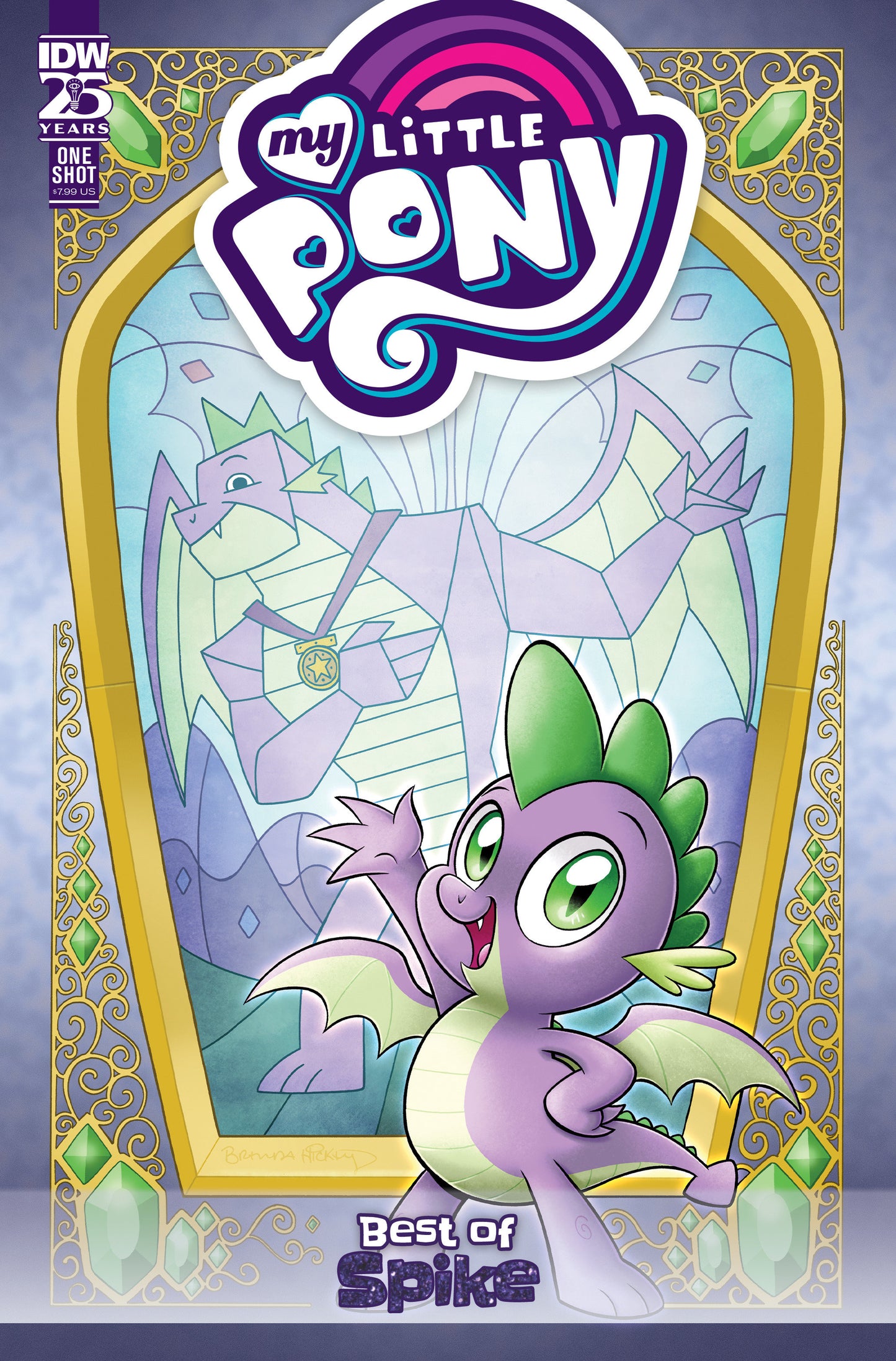 My Little Pony: Best of Spike Cover A (Hickey) - Release Date:  6/12/24