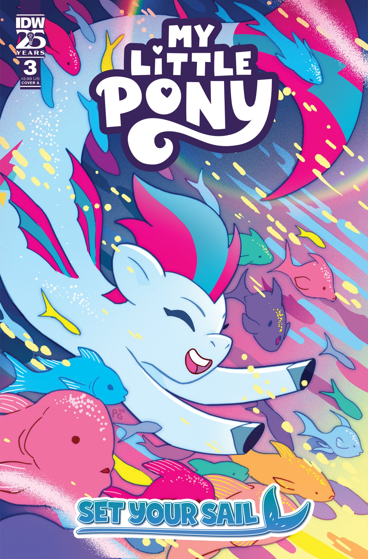 My Little Pony: Set Your Sail #3 Cover A (Ganucheau) - Release Date:  7/3/24